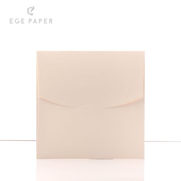 18X18CM - TUALE KREM ZARF - 230GR - 50 ADET