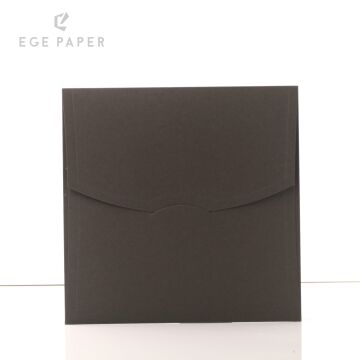 18X18CM - GRİ  ZARF - 270GR - 50 ADET