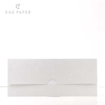12x28cm-METALLIC SILK  WHITE - 250 GSM - 50 PCS