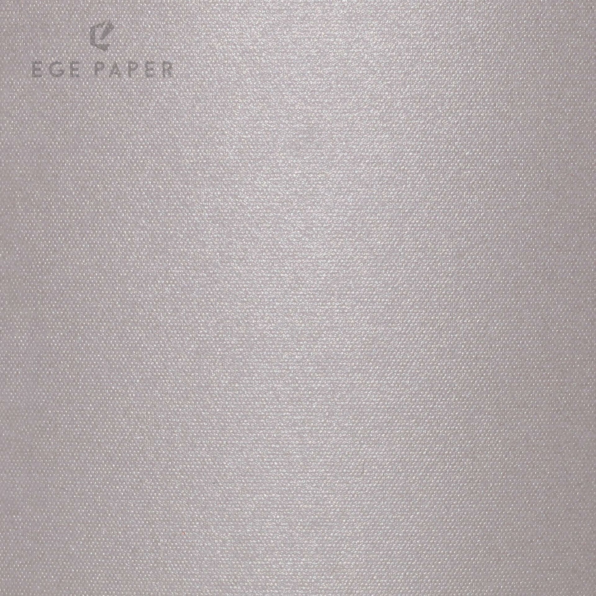 SILK METALLIC WHITE 120GSM 70x100cm